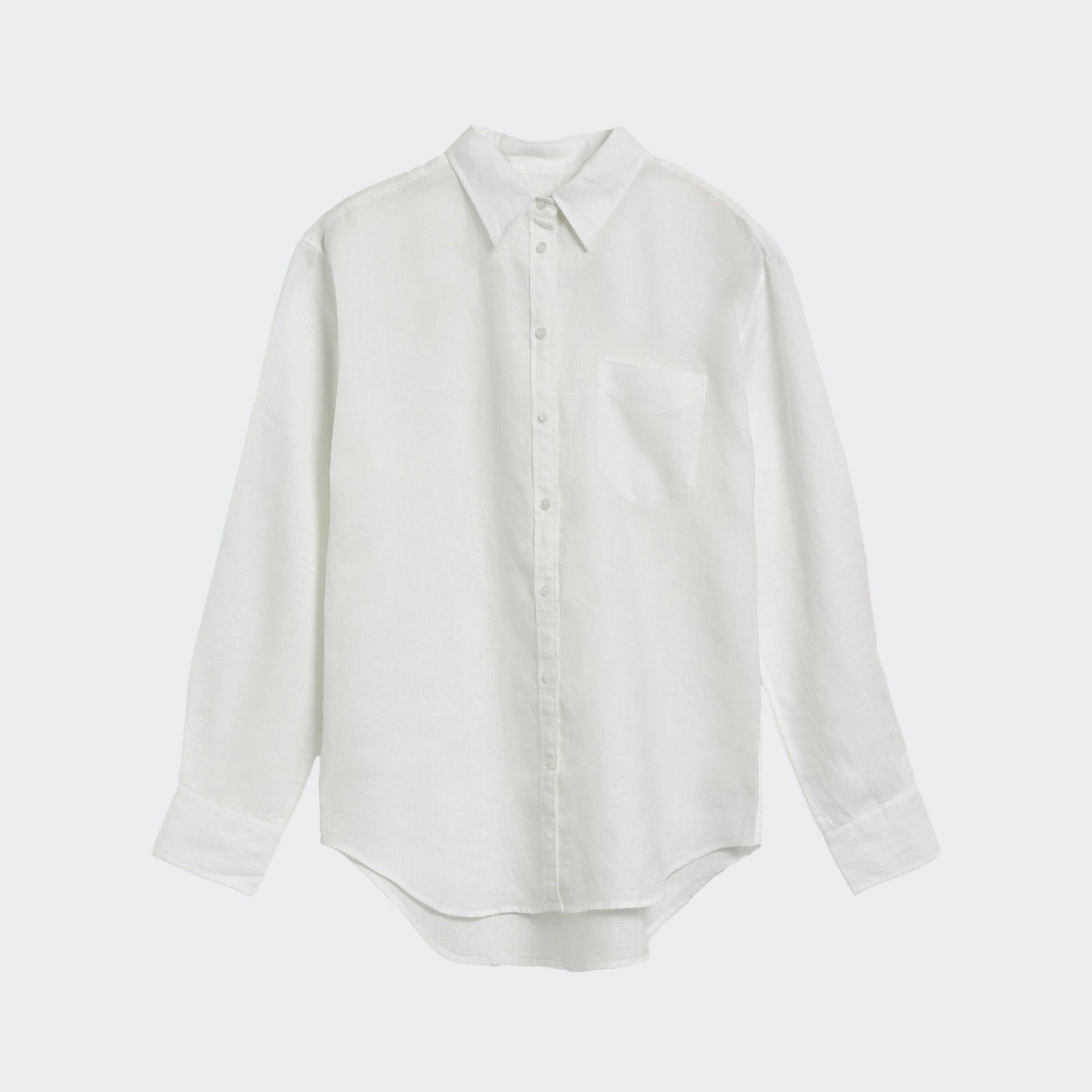 Camisa de lino relaxed fit Gant