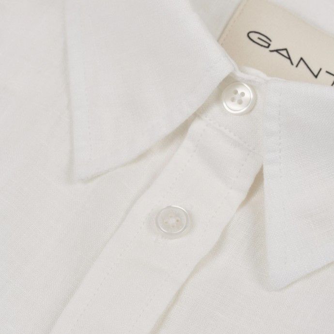 Camisa de lino relaxed fit Gant