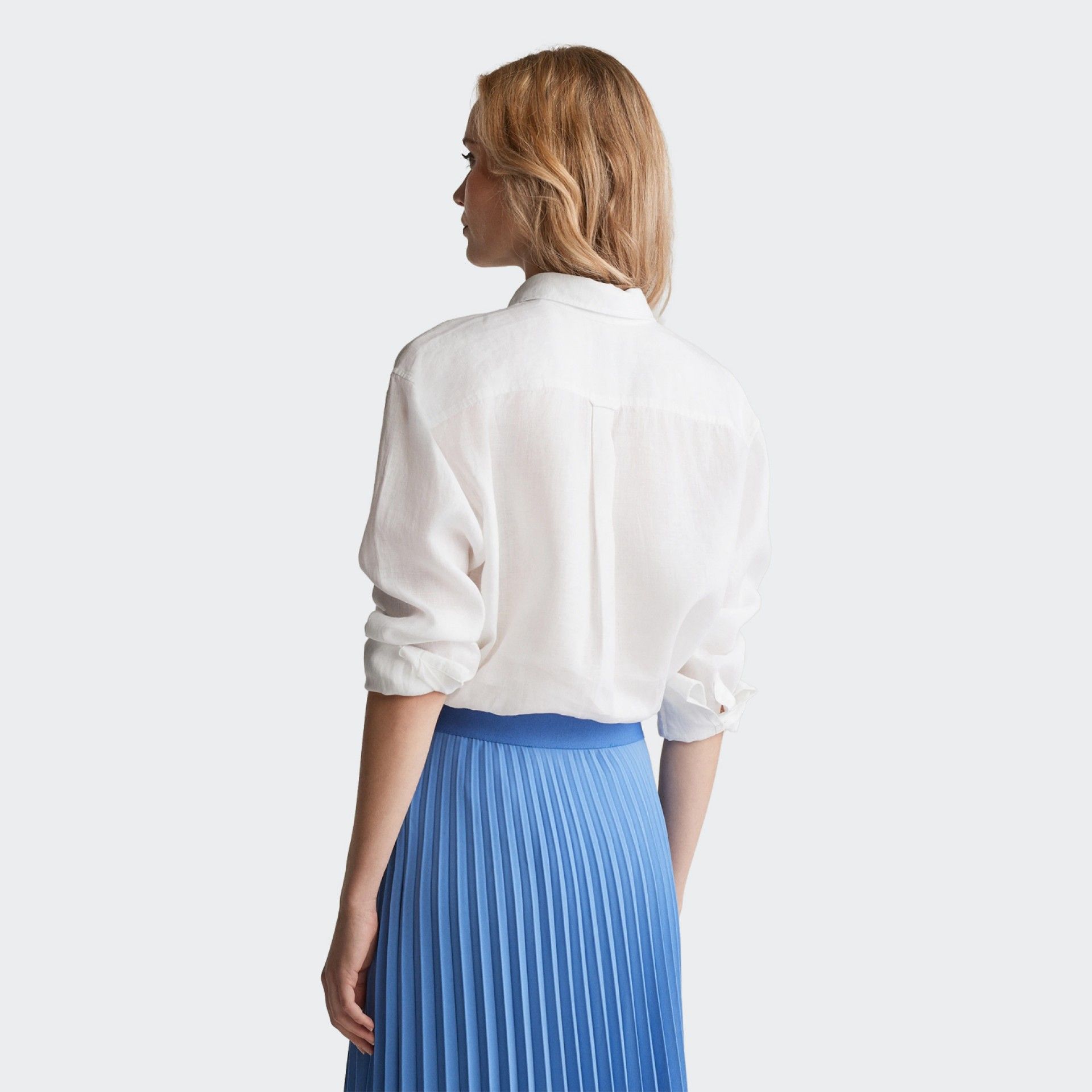 Camisa de lino relaxed fit Gant