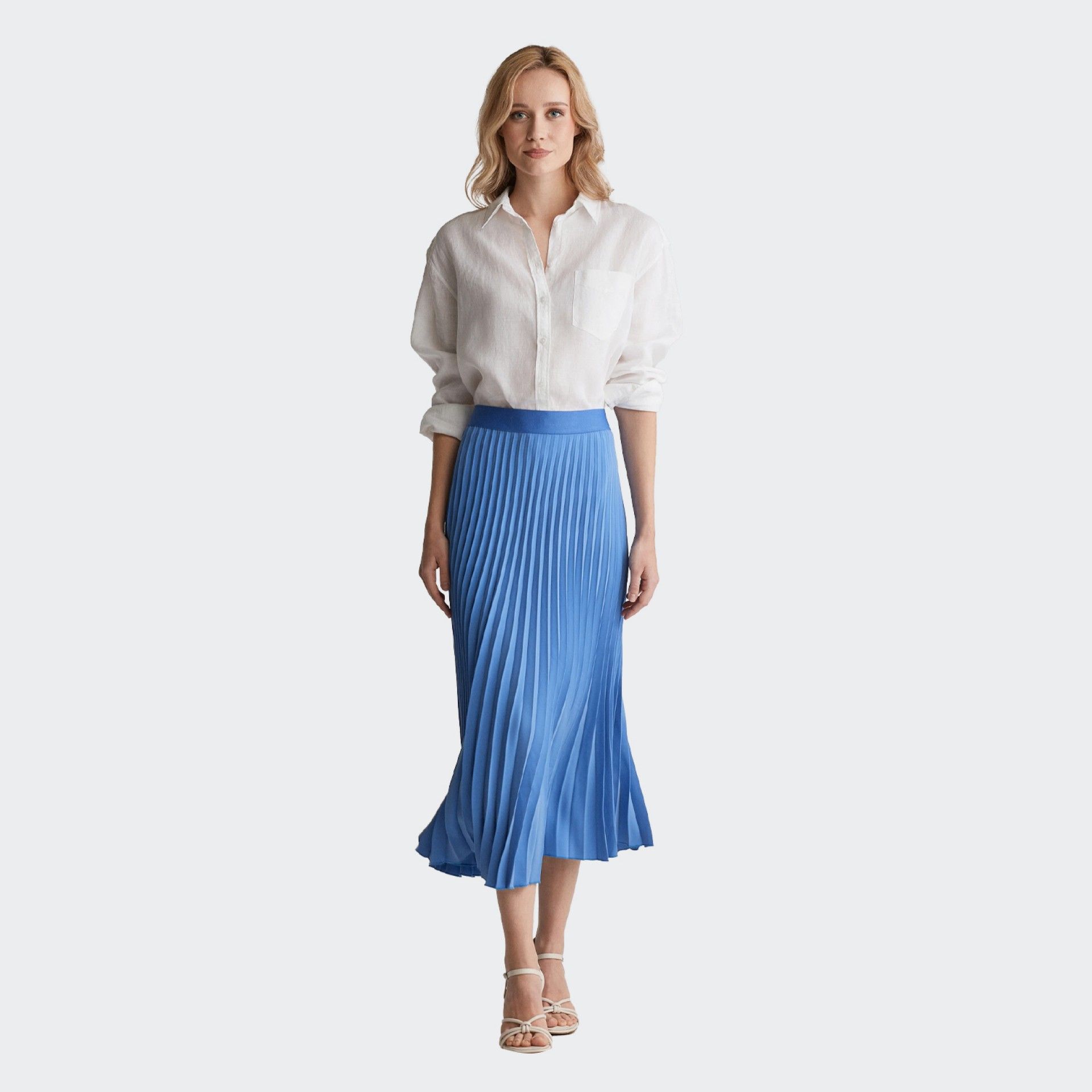 Camisa de lino relaxed fit Gant