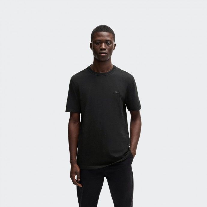 Camiseta Regular Fit Logo Boss