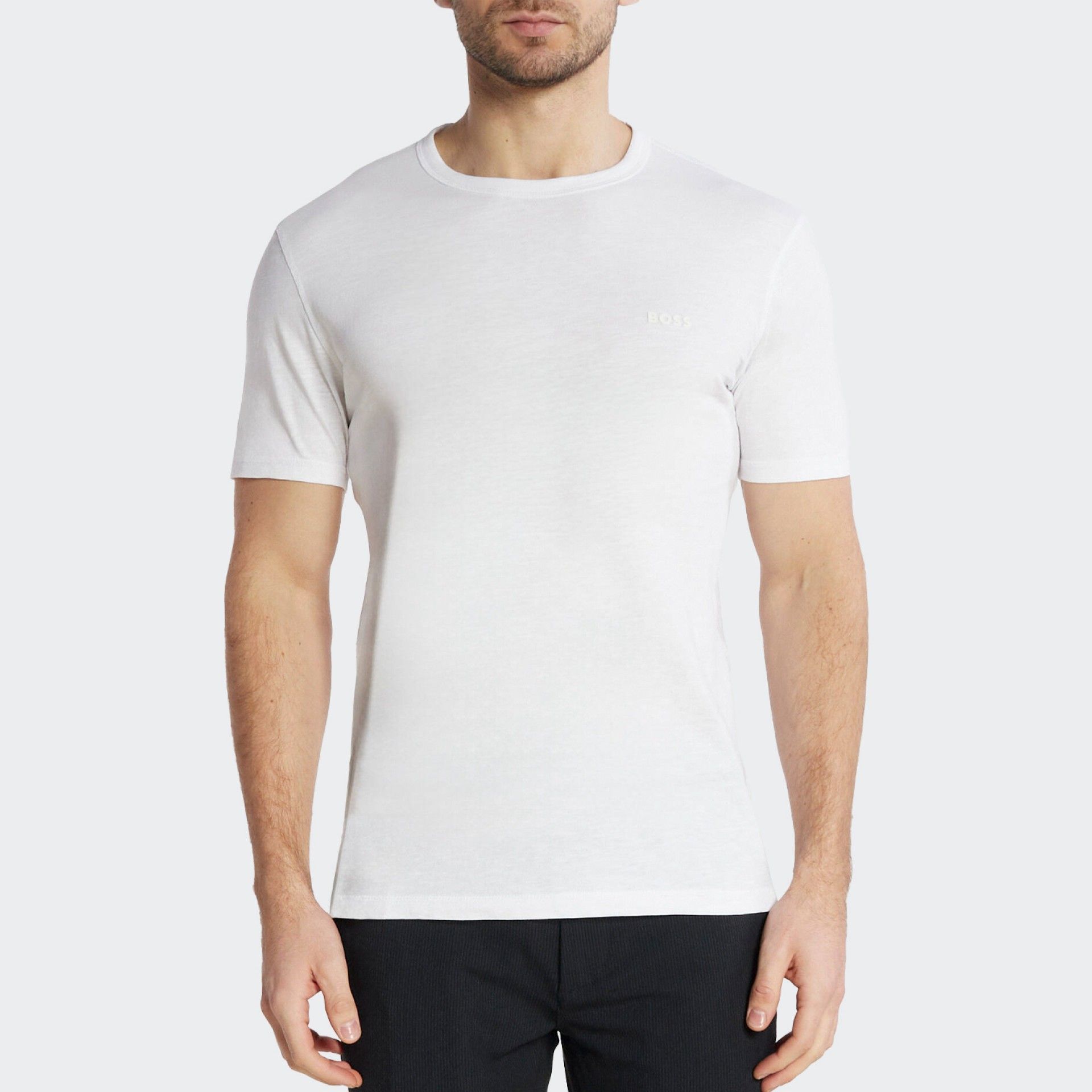 Boss Embroidered Logo T-shirt