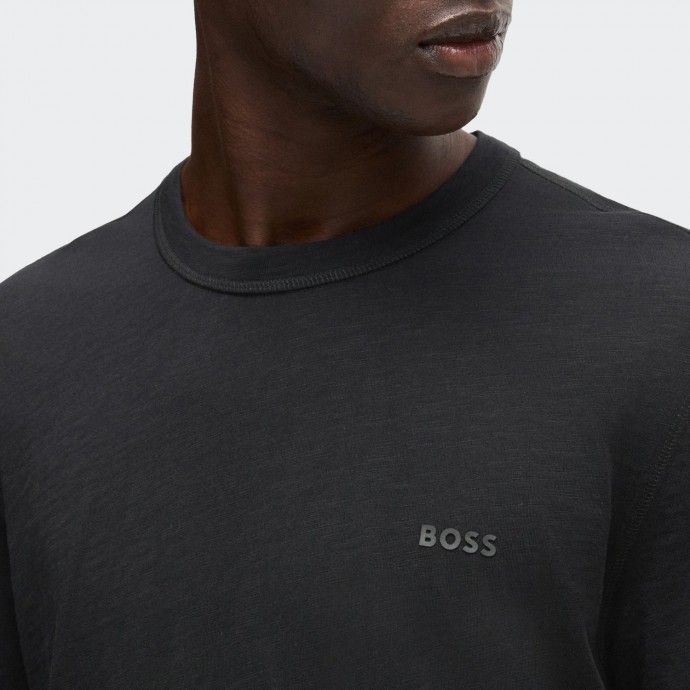 Camiseta Regular Fit Logo Boss
