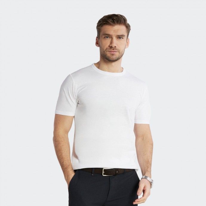 Boss Embroidered Logo T-shirt