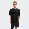 T-shirt com lettring Oversize Hugo