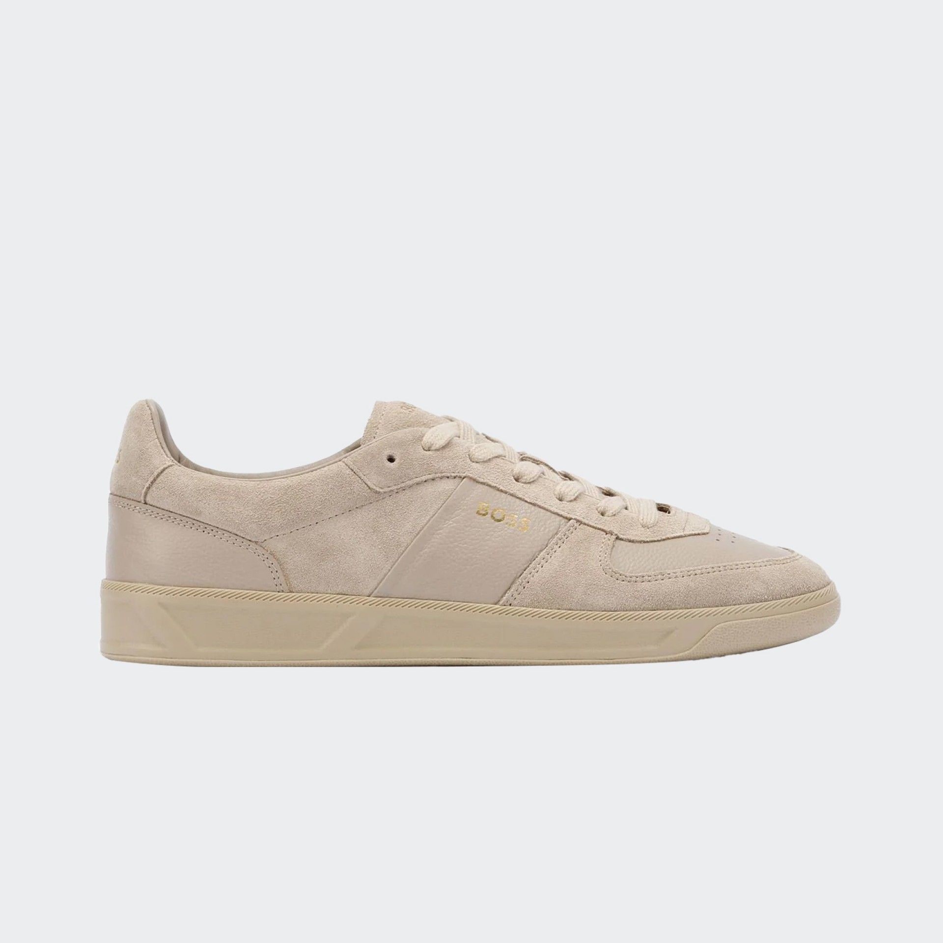 Zapatillas de Ante Beige Brandon Boss