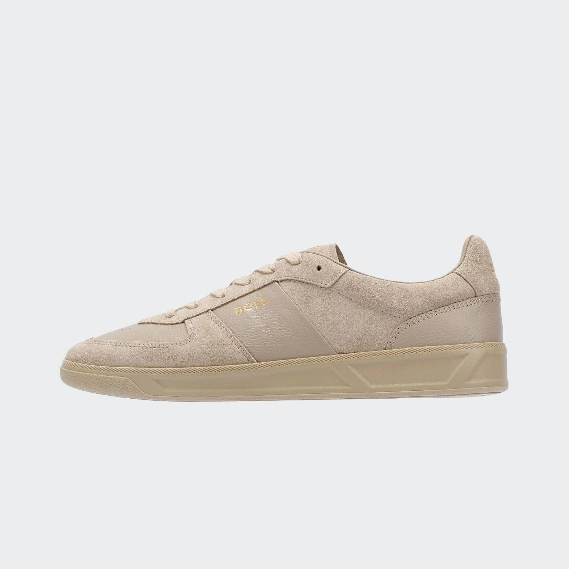 Zapatillas de Ante Beige Brandon Boss