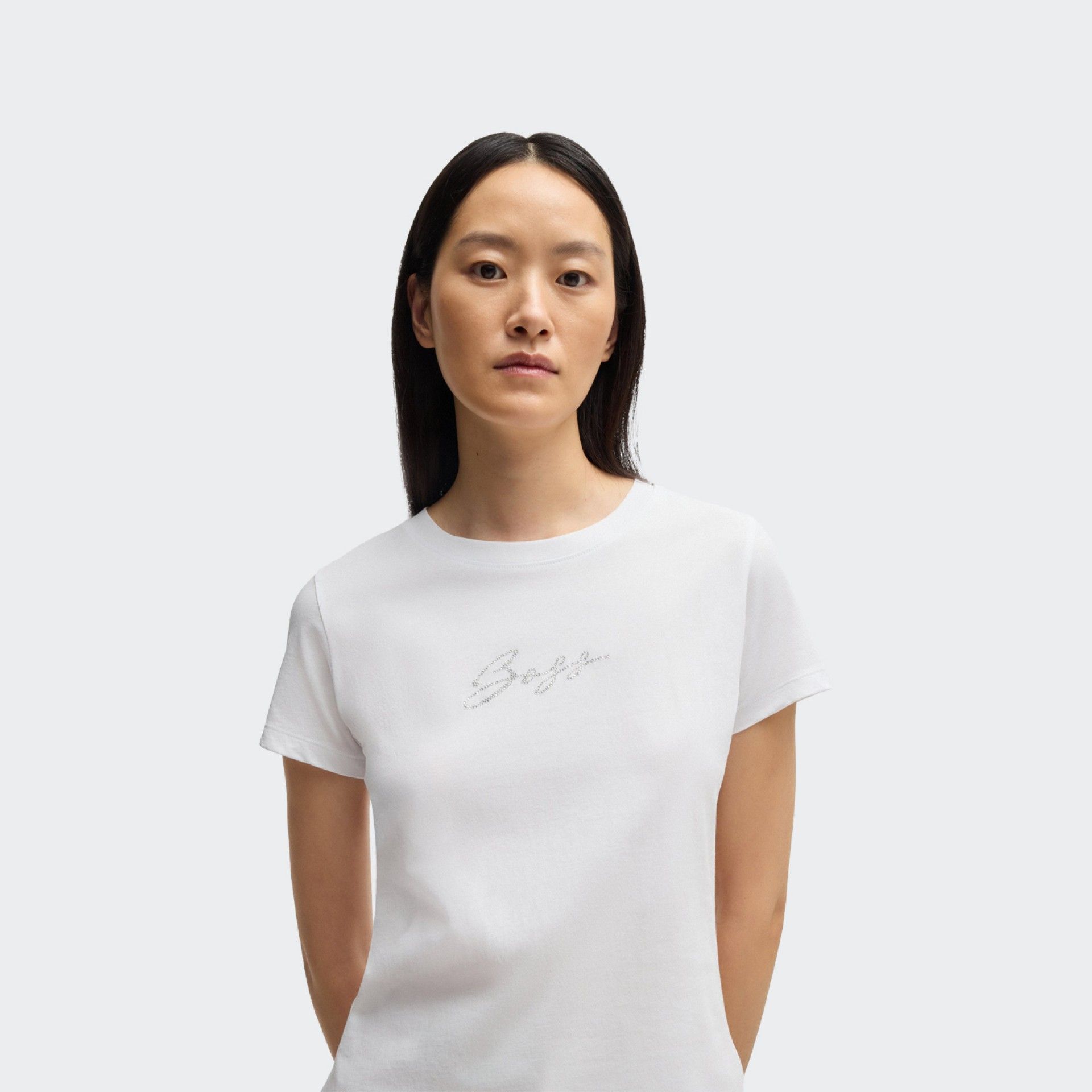 Camiseta Boss Crystals Logo