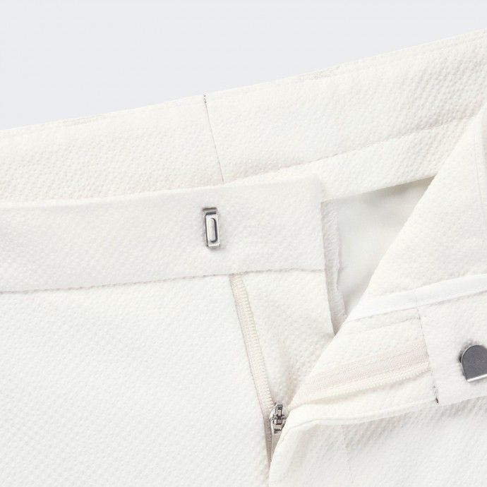 Hugo Slim Fit Seersucker Pantalon