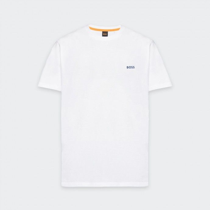 T-shirt Boss de Manga Curta Estampada