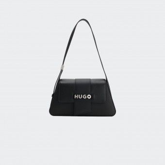 Shoulder bag with Hugo logo hardware