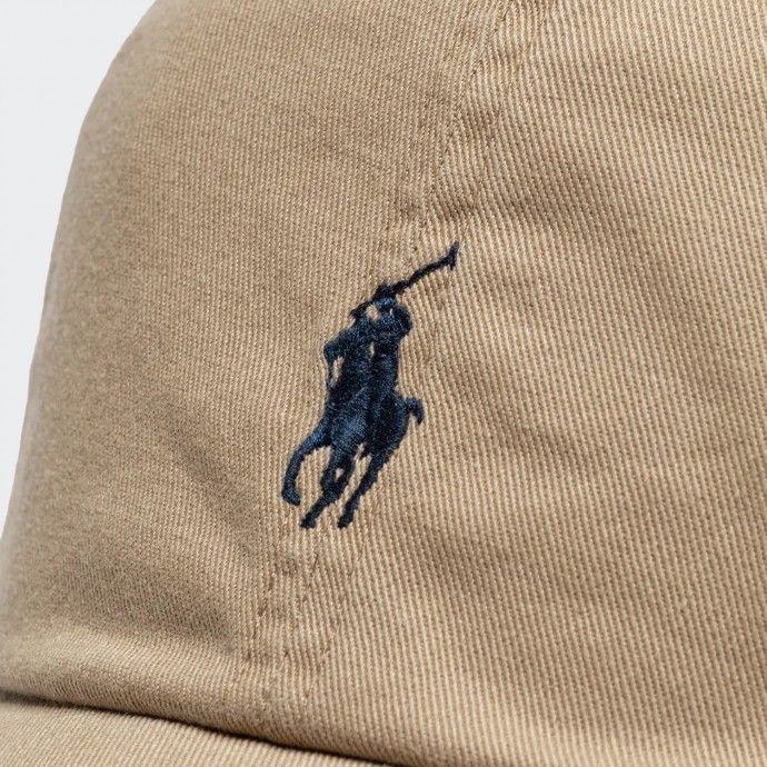 Ralph Lauren Horse Embroidered Cotton Cap