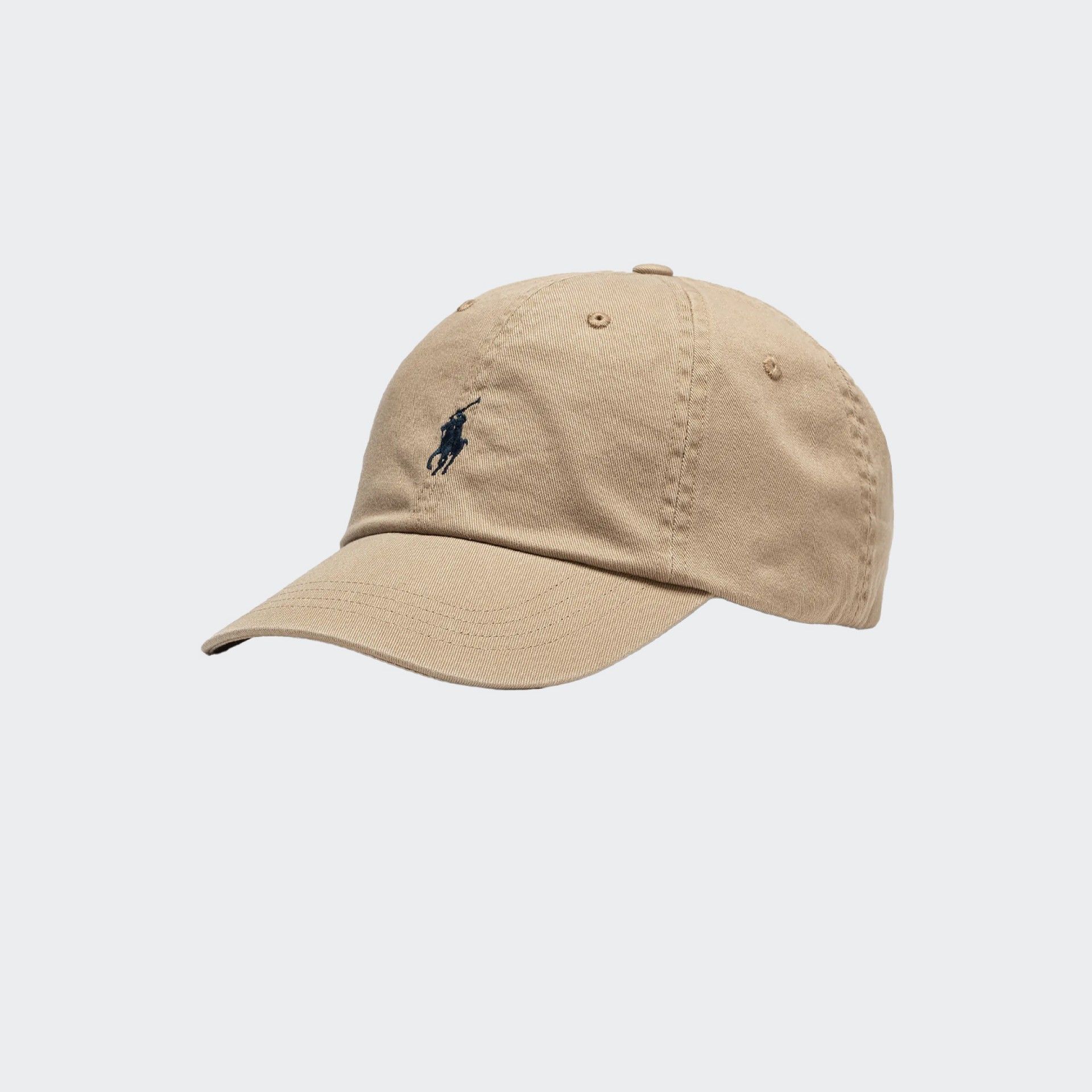 Ralph Lauren Horse Embroidered Cotton Cap