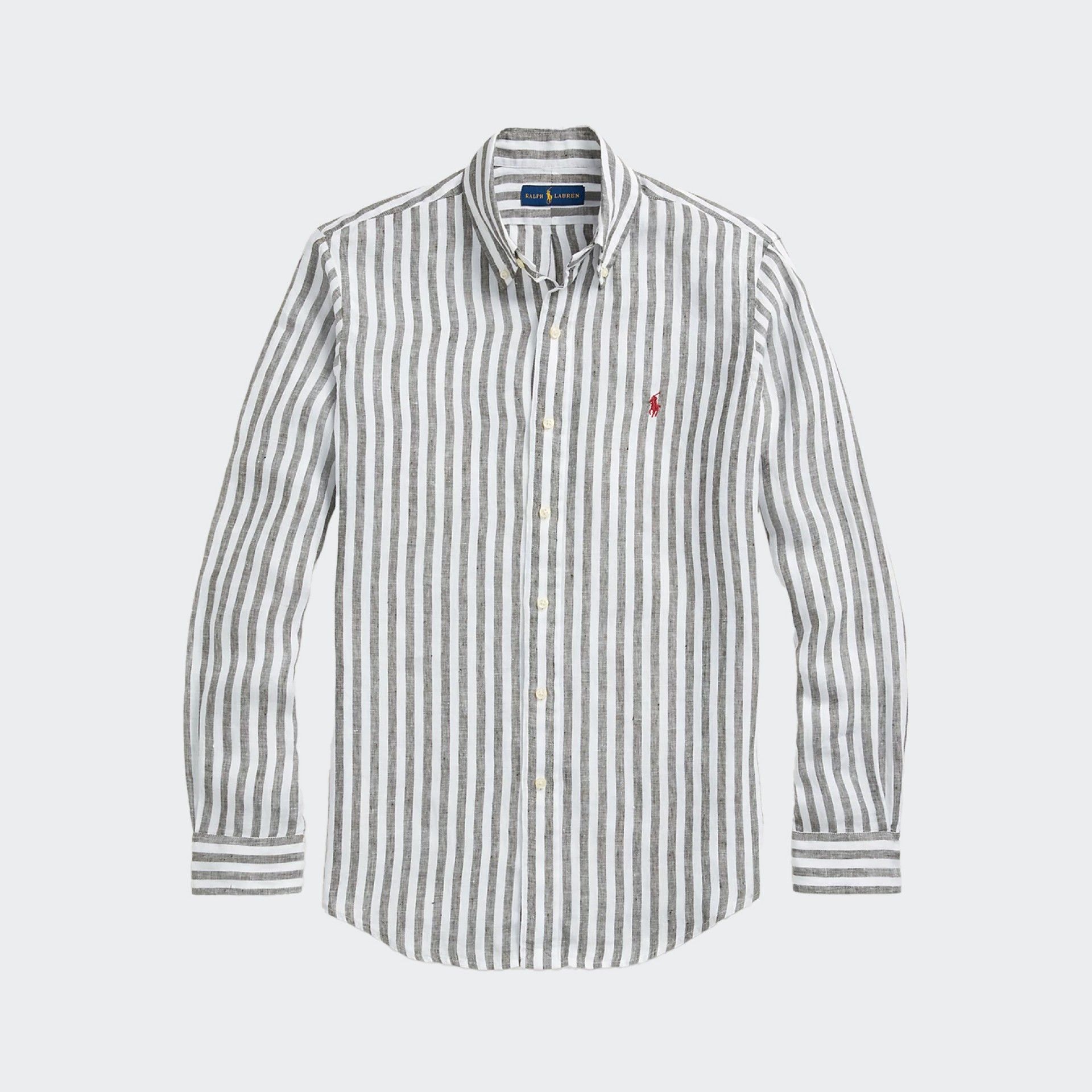 Chemise en Lin Rayé Custom Fit de Polo Ralph Lauren