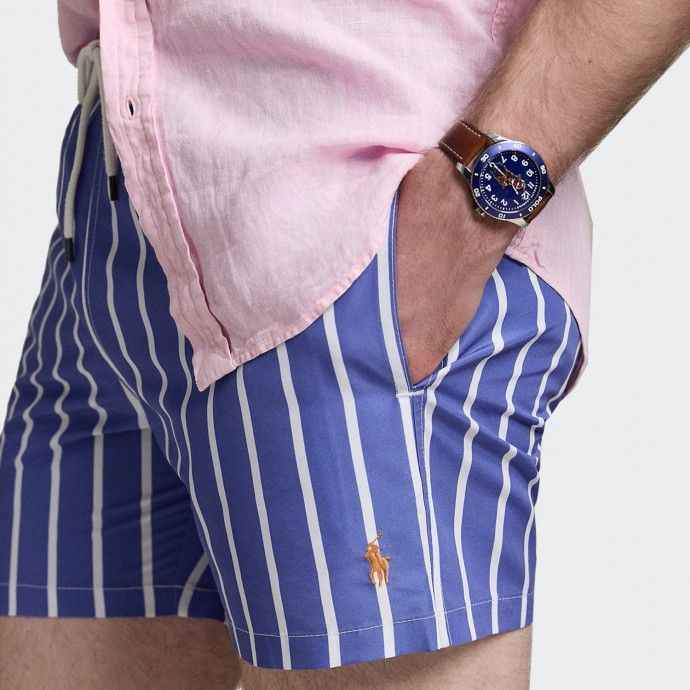 Ralph Lauren Traveler Slim Fit Swim Shorts