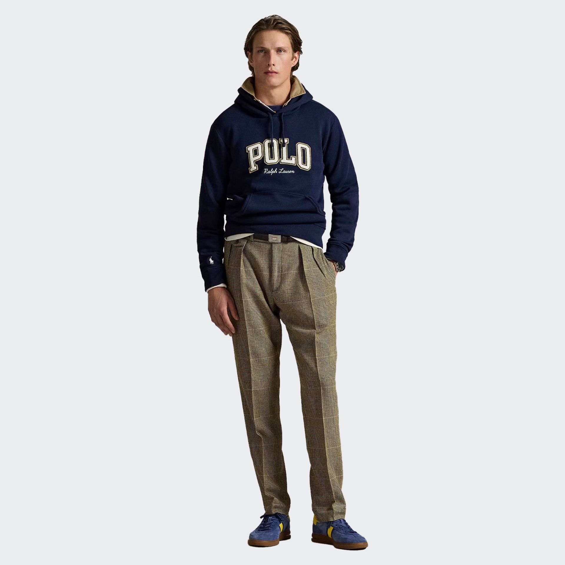 Sweat-shirt en maille polaire avec logo Ralph Lauren