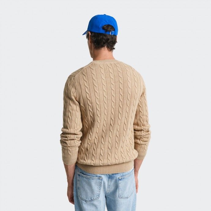 Su�ter de punto trenzado de Gant