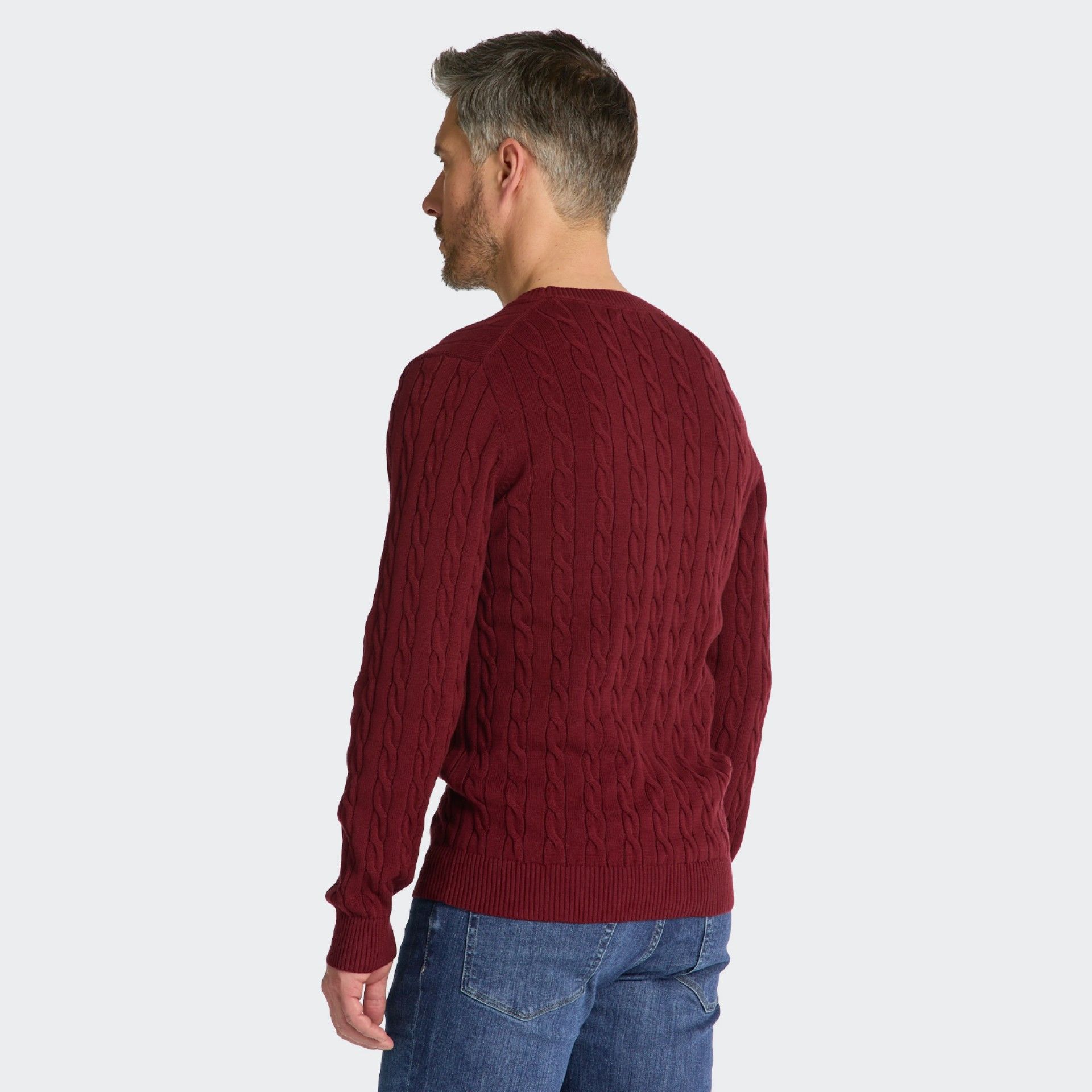 Gant braided knit sweater