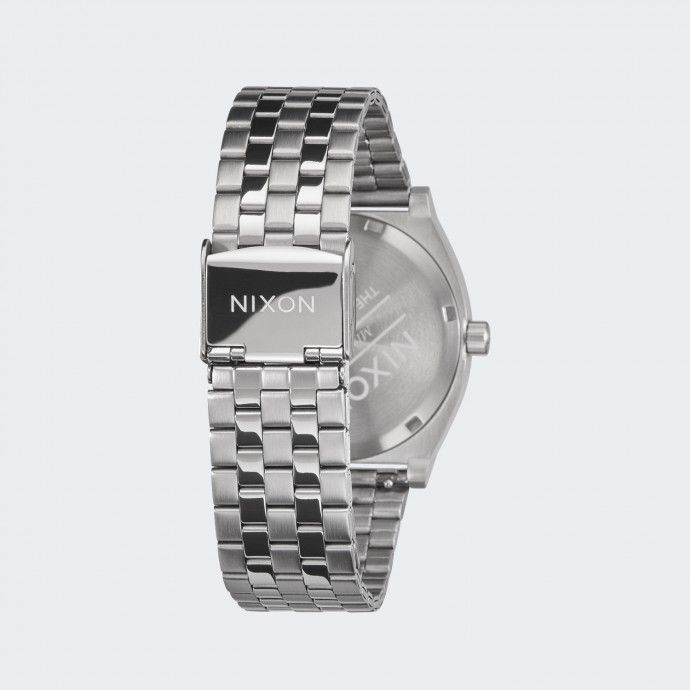 Nixon Time Teller Watch Silver Byron Blue