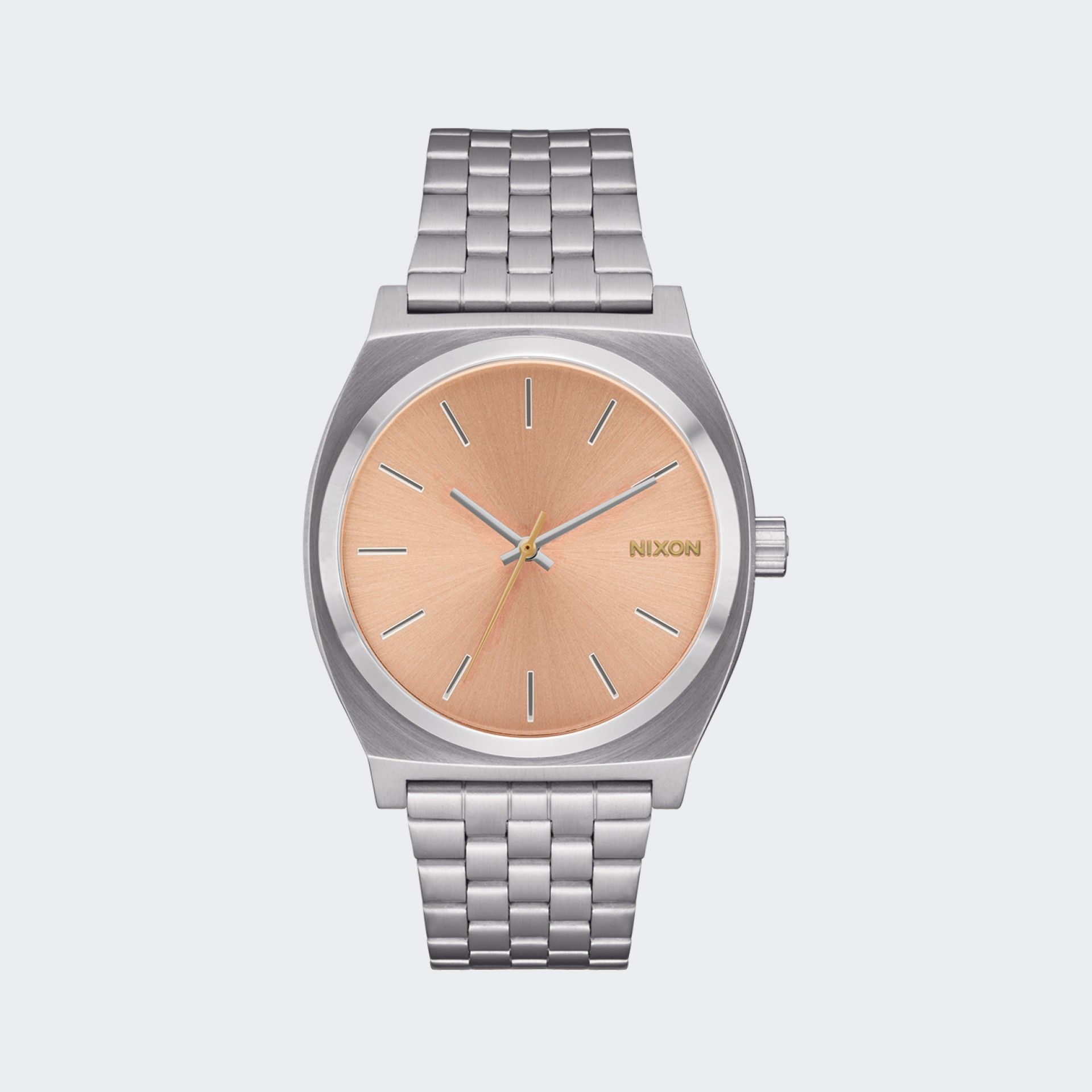 Nixon Time Teller Silver/Coral Watch