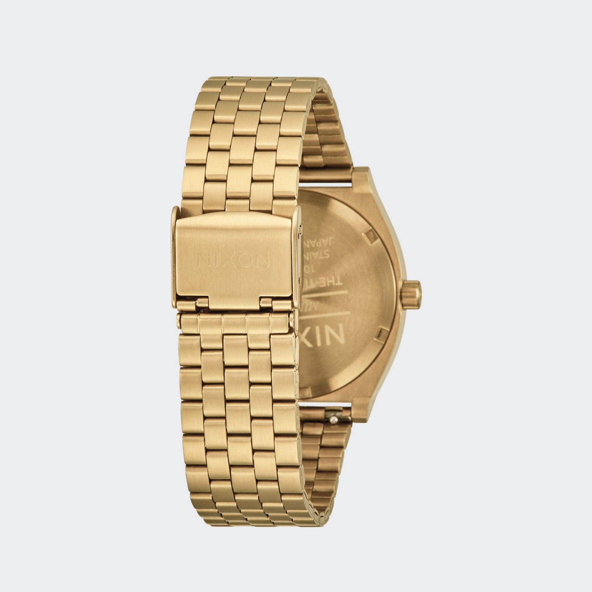 Horloge Nixon Time Teller Turquoise & Gold