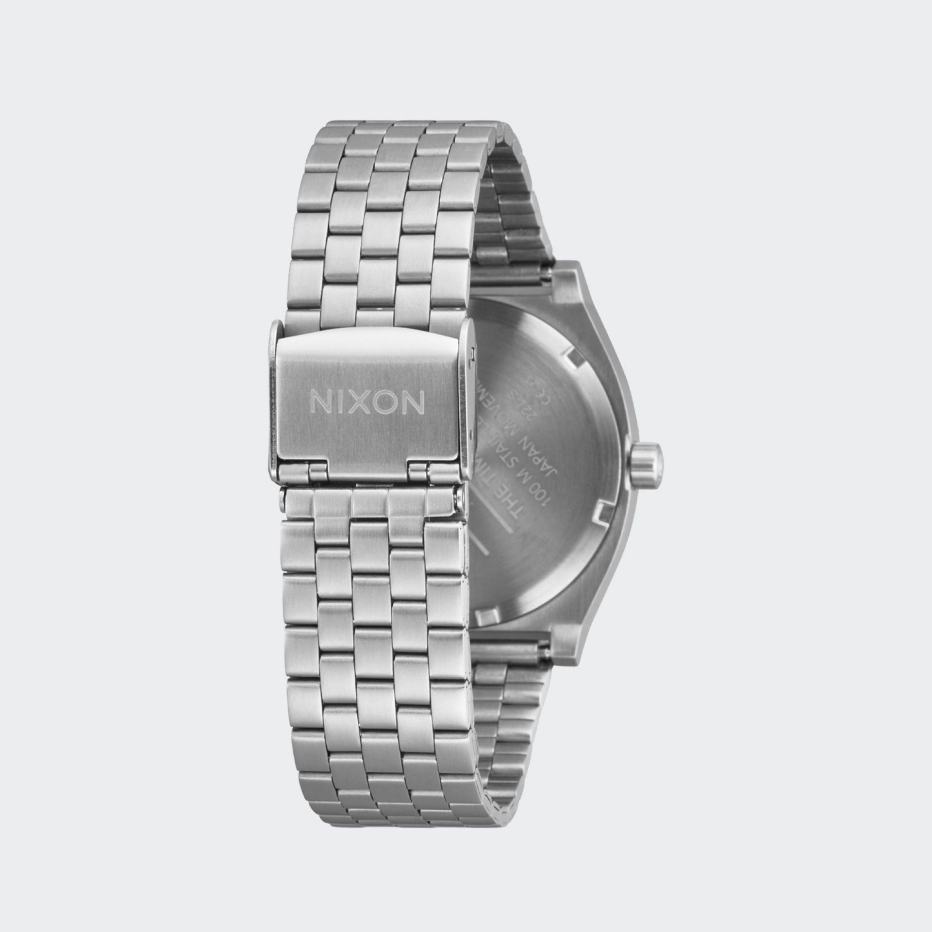 Nixon Time Teller Silver/Coral Watch