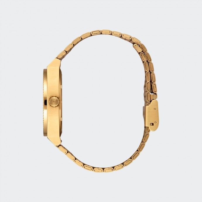 Nixon Time Teller Turquoise & Gold Watch