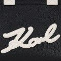 Sac fourre-tout moyen grainé Karl Lagerfeld K/Skuare Sac fourre-tout moyen grainé Karl Lagerfeld K/Skuare