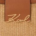 Bolso Karl Lagerfeld K/Signature Raffia