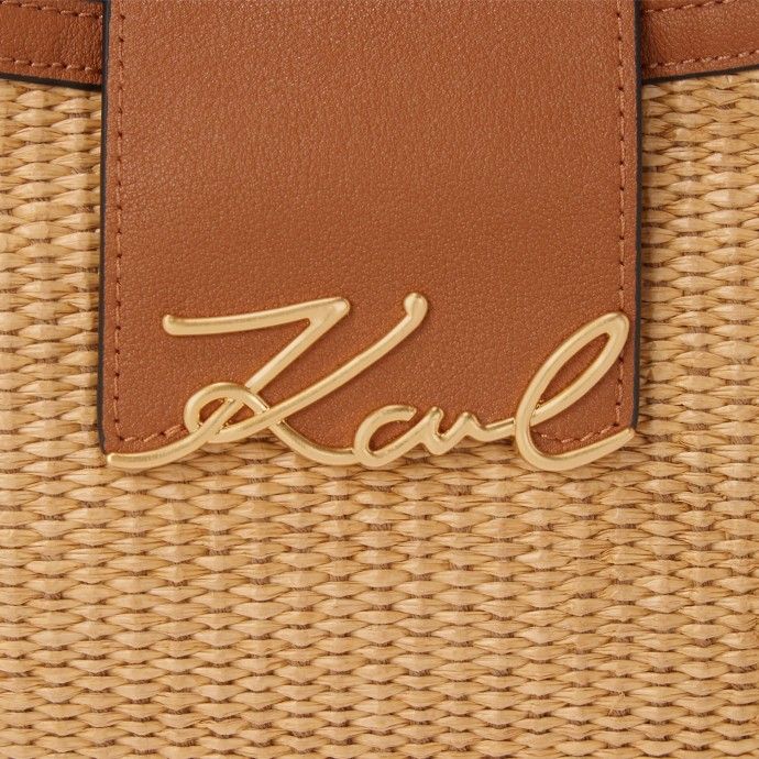 Bolso Karl Lagerfeld K/Signature Raffia