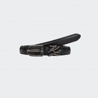 Karl Lagerfeld thin leather Belt