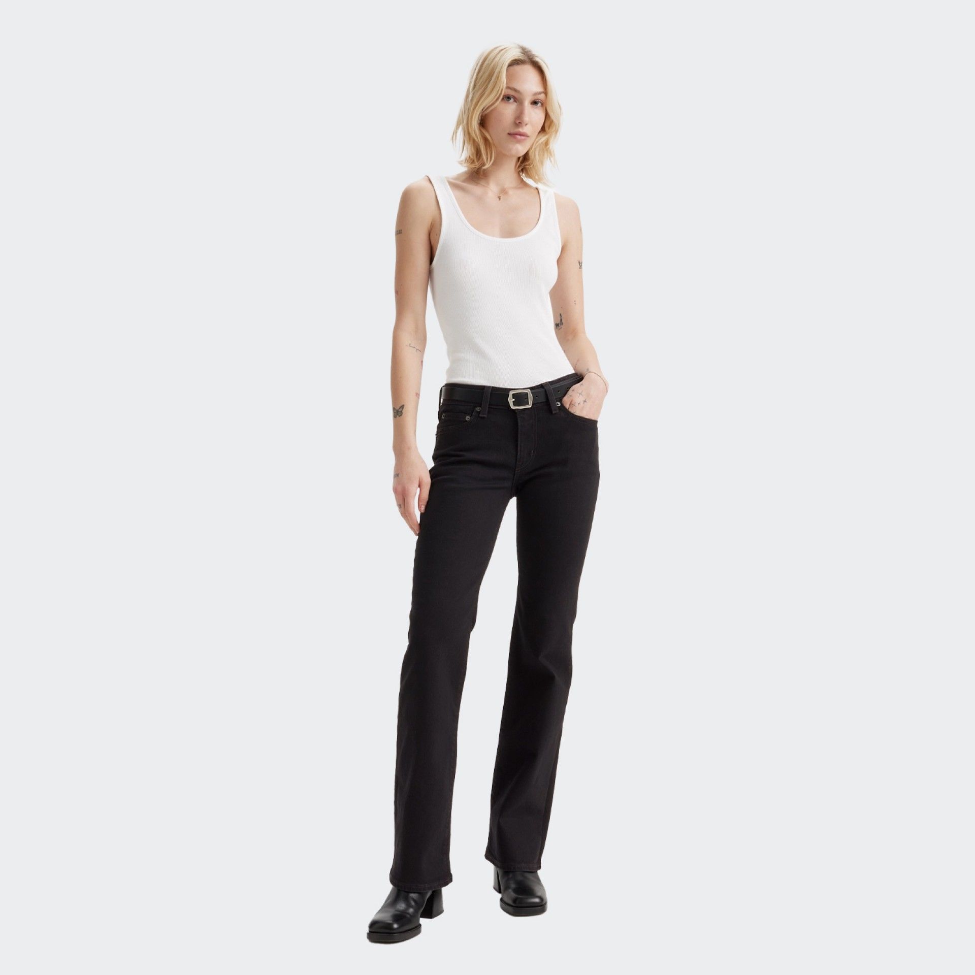 Calças de Ganga Levi's Superlow Bootcut