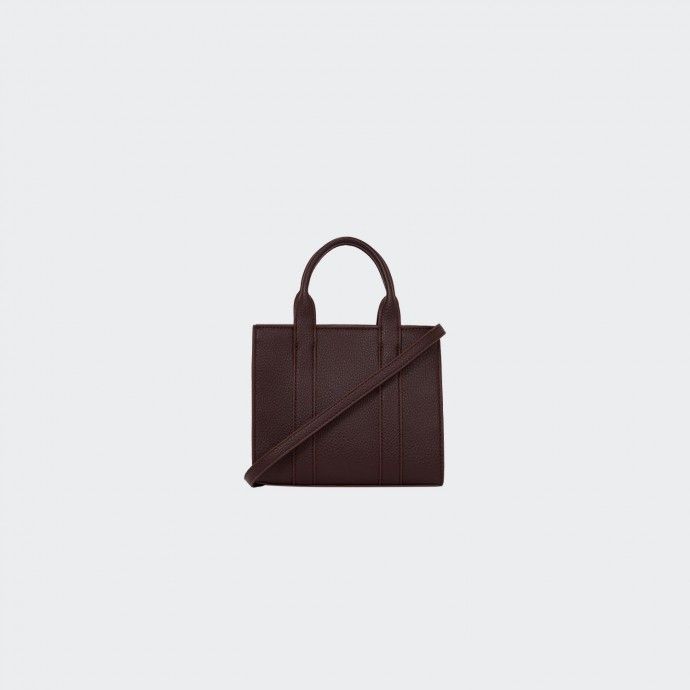 Sac fourre-tout carré Karl Lagerfeld Pebble Mini à bandoulière