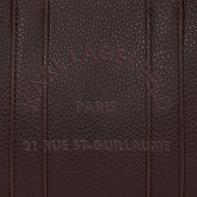 Sac fourre-tout carré Karl Lagerfeld Pebble Mini à bandoulière