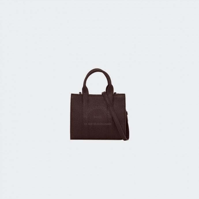 Sac fourre-tout carré Karl Lagerfeld Pebble Mini à bandoulière