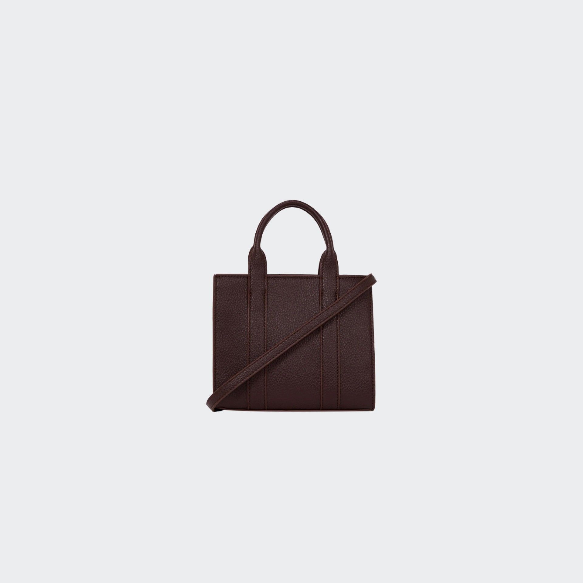 Sac fourre-tout carré Karl Lagerfeld Pebble Mini à bandoulière