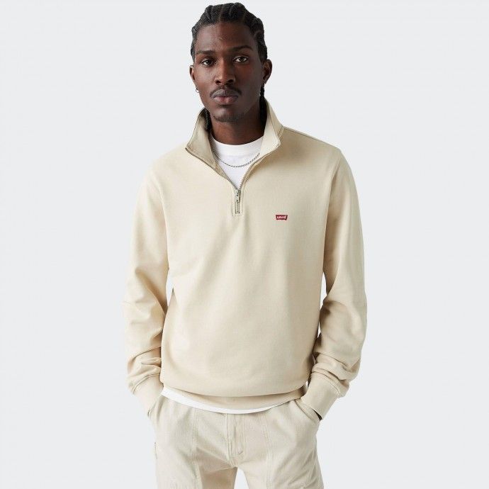 Levi's Original Housemark Zip-Up Sweater