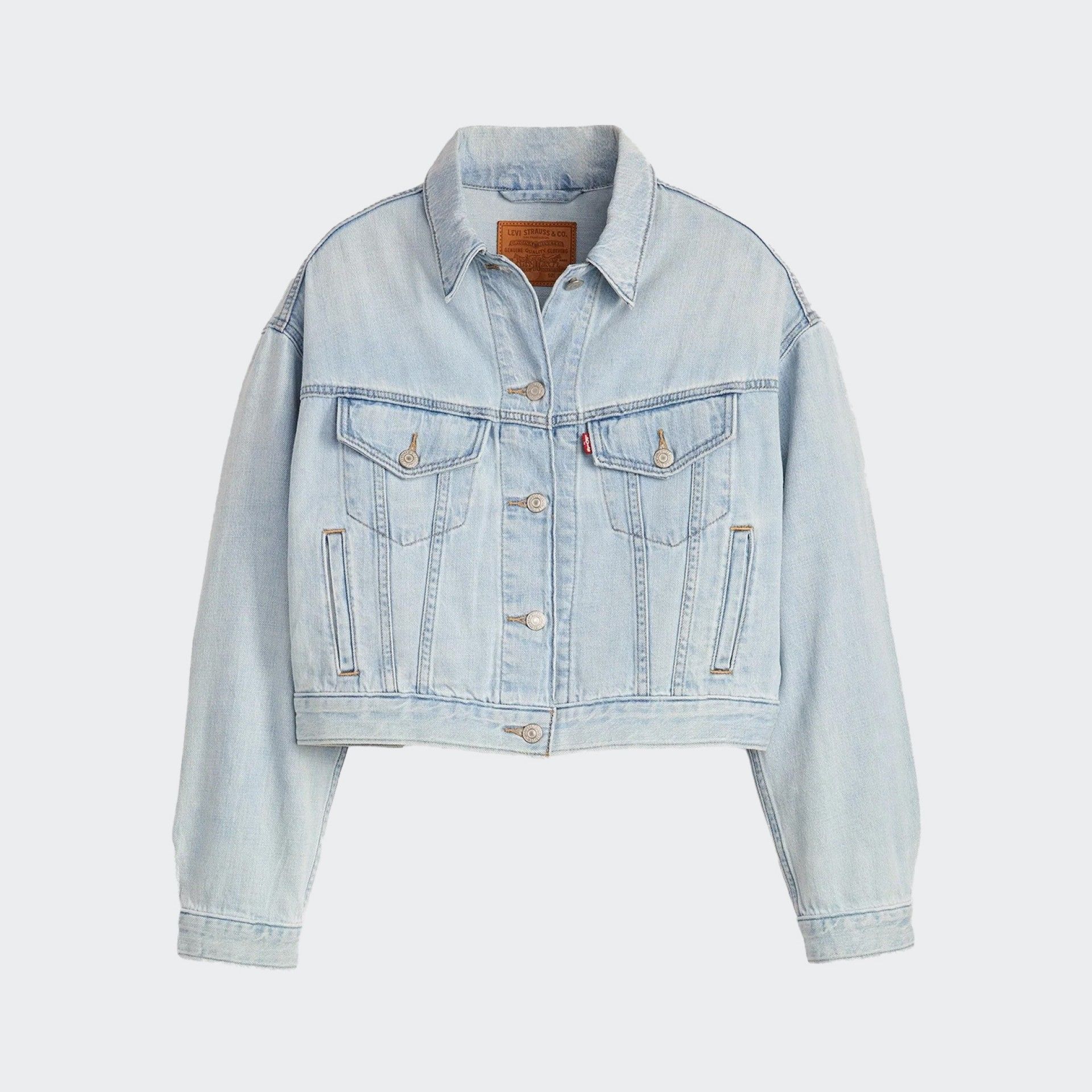Levi's denim jacket Shrunken '90s Linen+ Denim Jacket