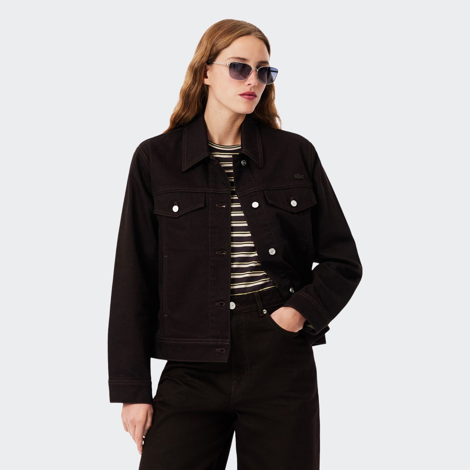 Lacoste Slim-Fit Denim Jacket