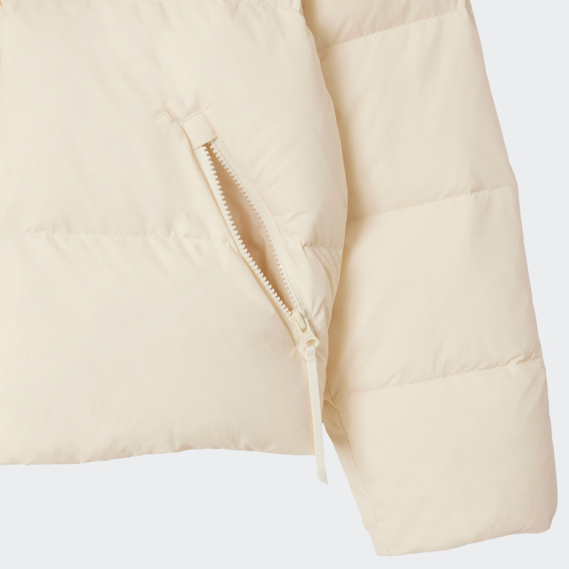 Chaqueta acolchada con capucha y corte relajado de Lacoste