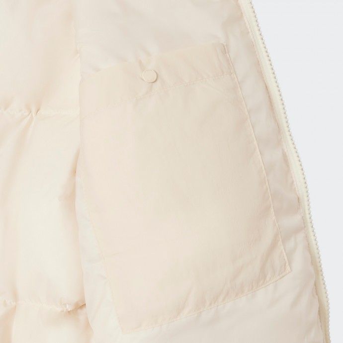Chaqueta acolchada con capucha y corte relajado de Lacoste