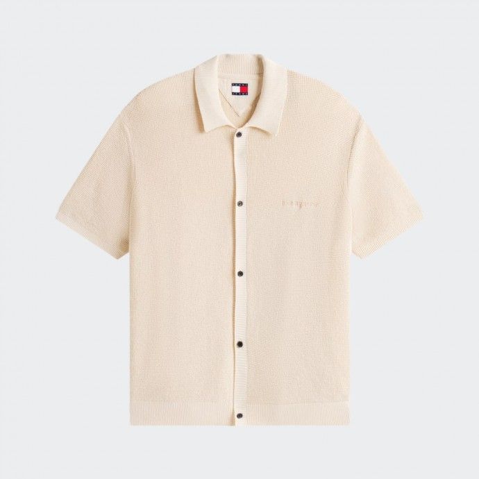 Chemise � manches courtes Tommy Jeans Script