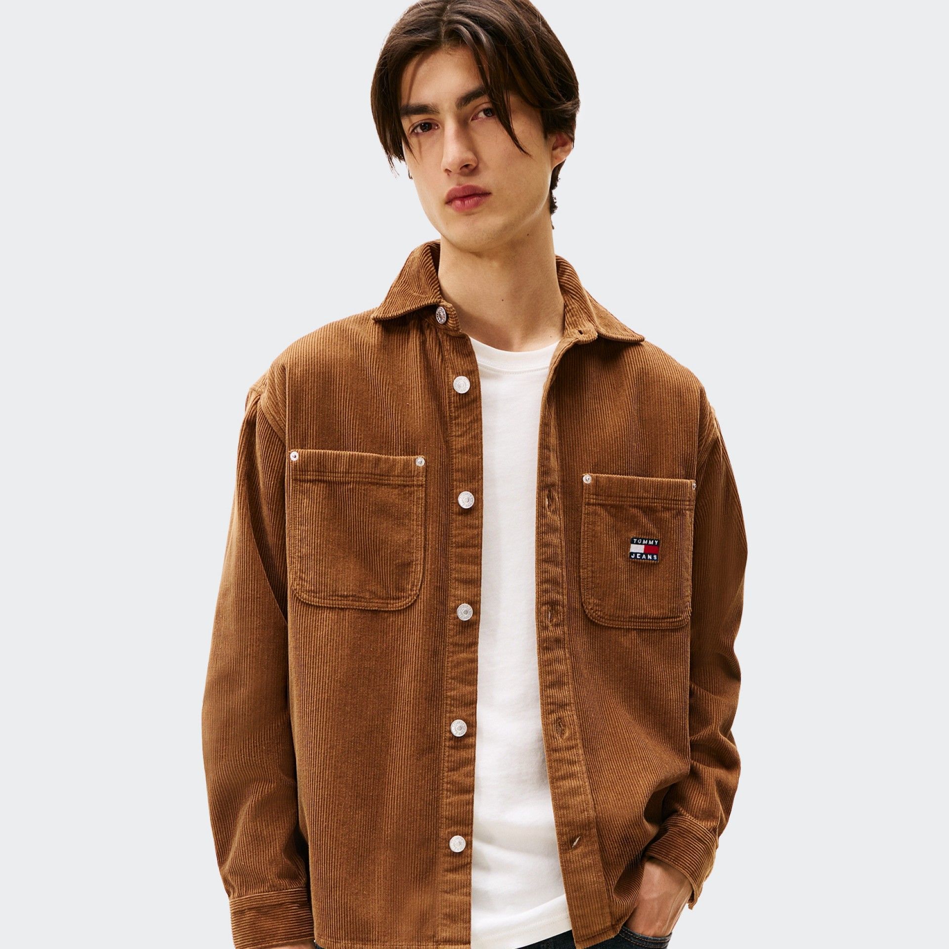 Chemise en velours côtelé Tommy Jeans