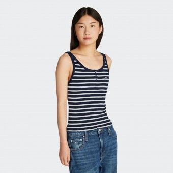 Top slim � Rayures Tommy Jeans