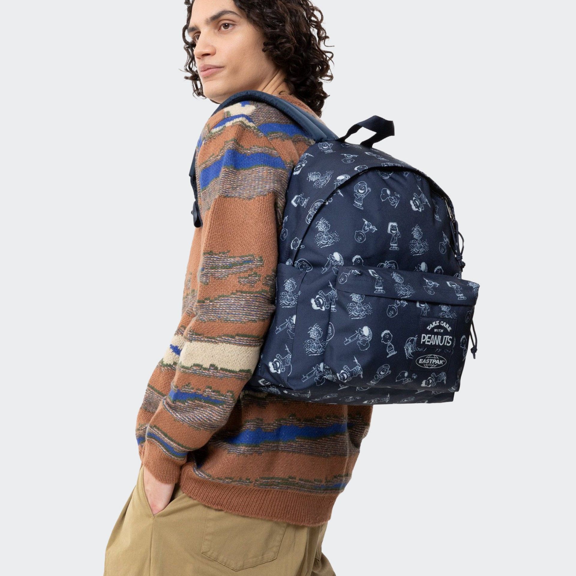 Mochila Eastpak Padded Pak'R Peanuts Navy
