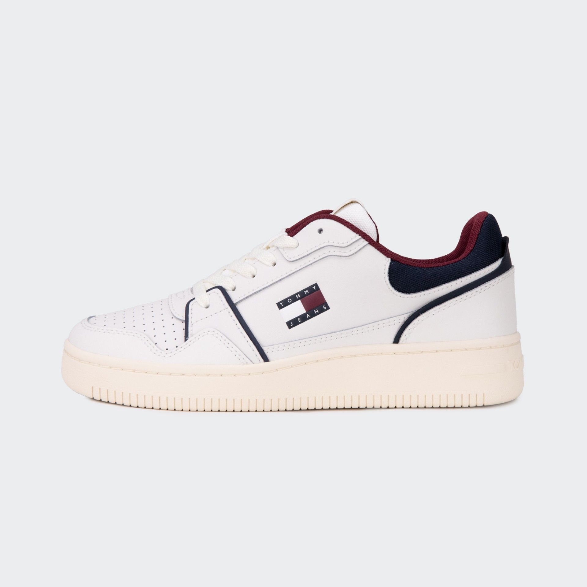 Tommy Jeans Fine Cleat Retro Basket Leather Sneakers