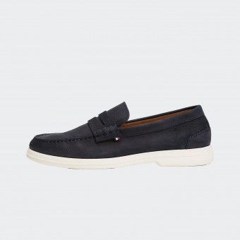 Tommy Hilfiger Signature Leather Loafers
