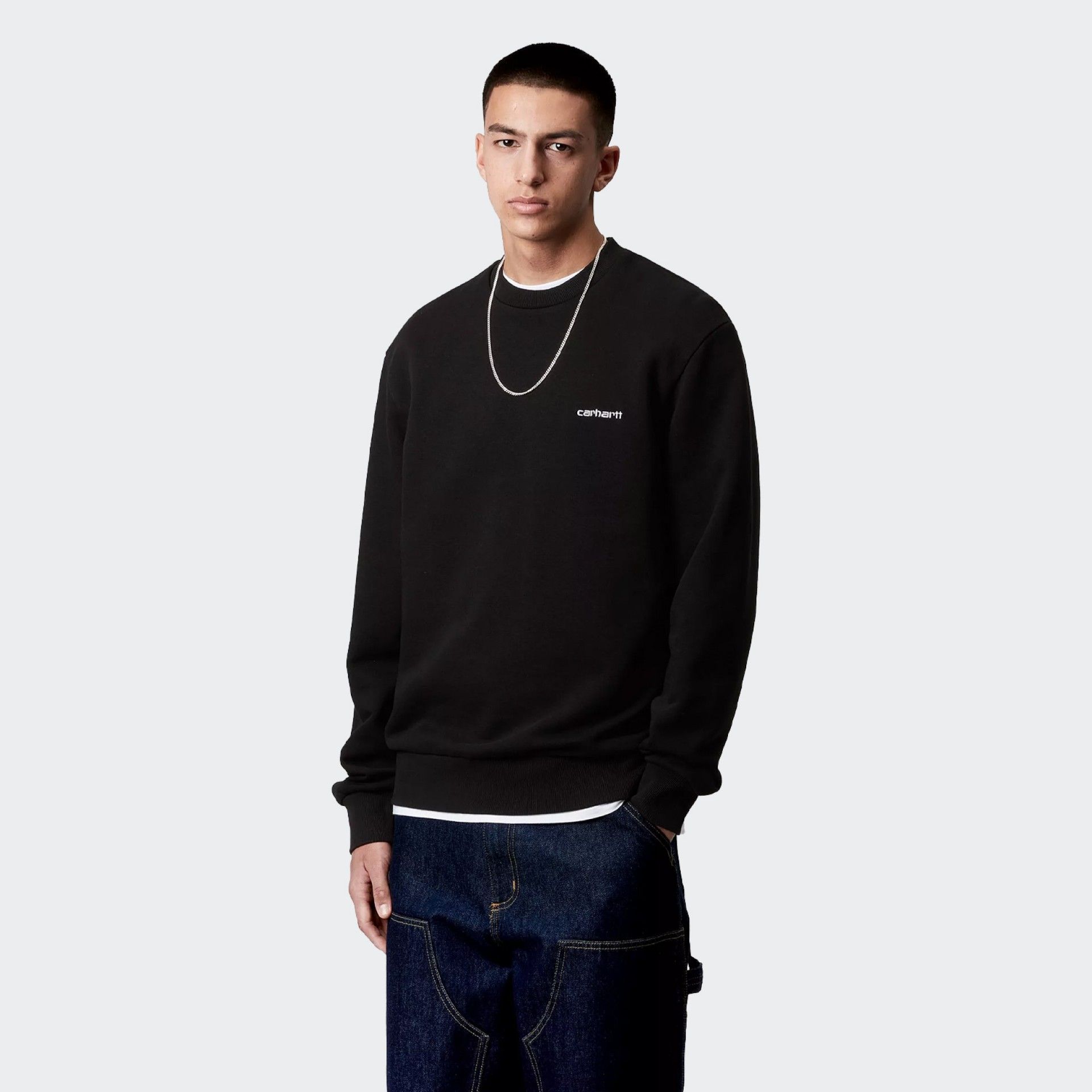 Sudadera con bordado de letras de Carhartt WIP