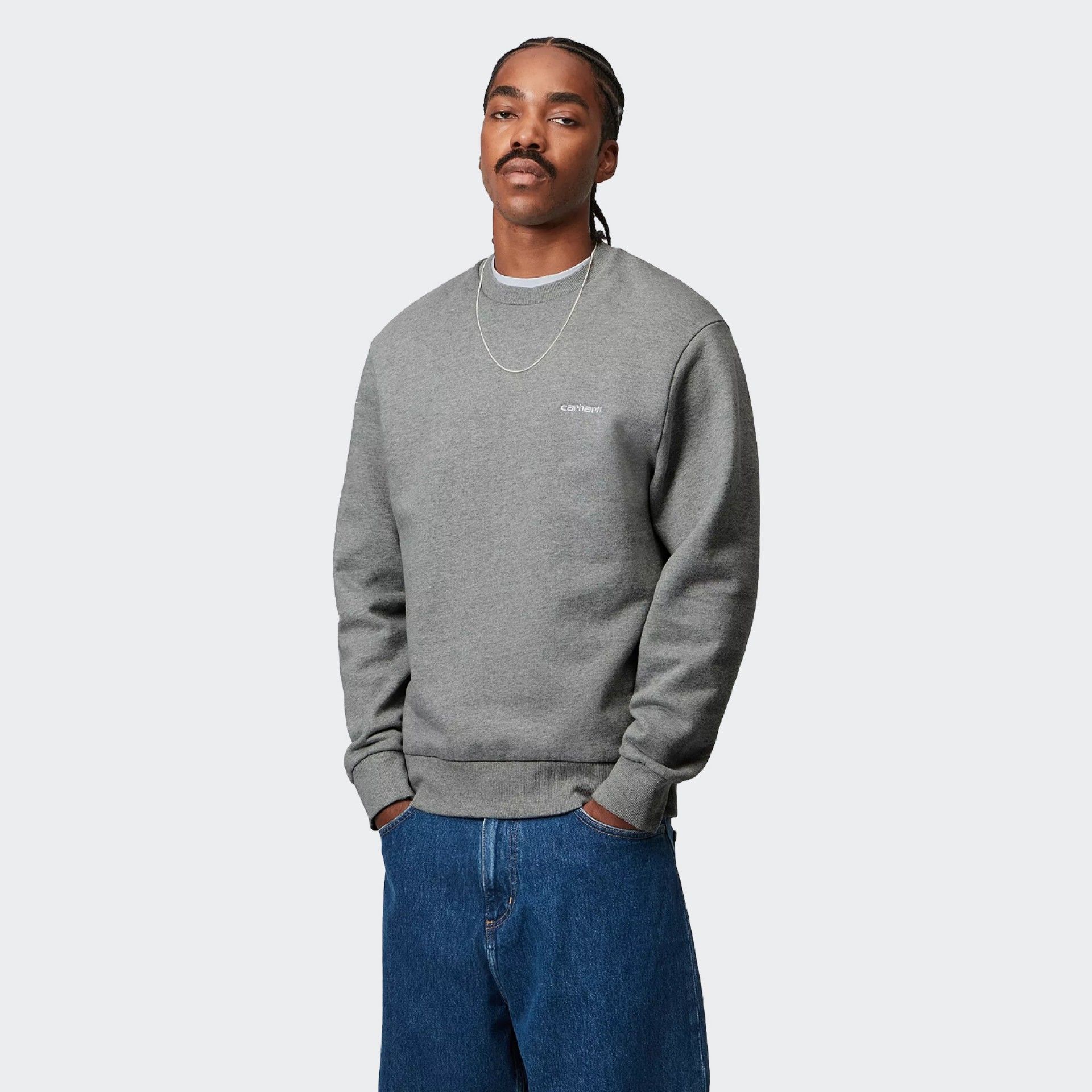 Carhartt WIP Script Embroidered Sweatshirt