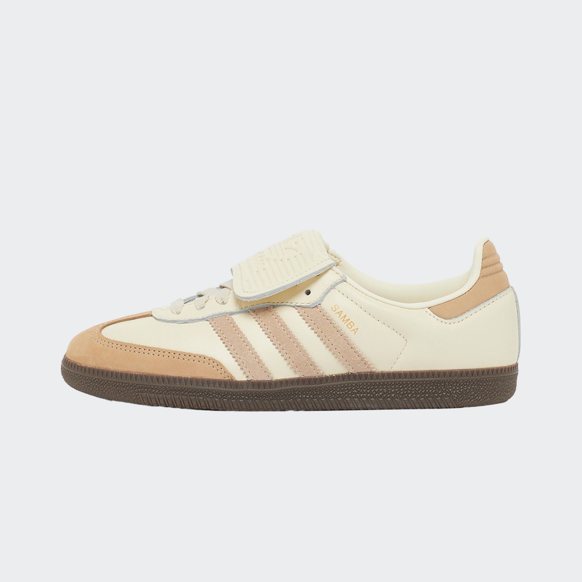 Adidas Samba LT W Cream White Sand Gold Shoes